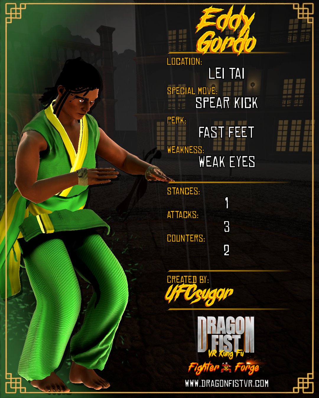 Eddy Gordo - Created By: UFCsugar